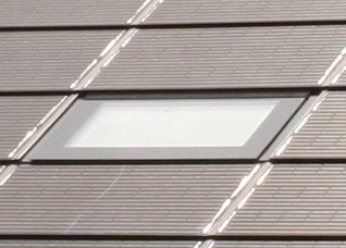 Dachfenster-Integration in Generatorfläche